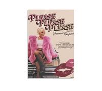 MUIBAV Sabrina Carpenter Posters Canvas Wall Art Cover Room Vintage Aesthetic Poster Decorative for Living Room Bed Room 08x12inch(20x30cm) Unframe-style