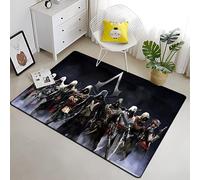 MUICIN Bedroom Carpet, 3D Printing Assassin's Creed, Soft, Shaggy Room Carpet, Children's Room Soft And Thick Carpets.,60 * 90cm