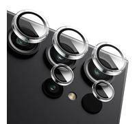 Muigi Camera Lens Protector for Samsung Galaxy S24 Ultra 5G [Keep Original Shooting]Shatterproof, Ultra-HD 9H Tempered Glass Camera Screen Protector Metal Ring Cover Film Accessories Transparent