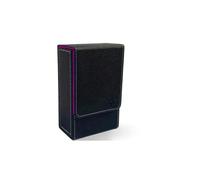 MUILKVY Tarot Card Holder, Leather Tarot Card Case, with Magnetic lid Closure-Suitable for Tarot Cards (Purple)