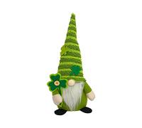 Muiltvoe Garden Ornaments Outdoor Outside St Patricks Day Shamrock Decorations for Outside Irish Gnome Teddy Gnomes Knitting Patterns Garden Gnomes Funny Rude Gnome Decorations for Room