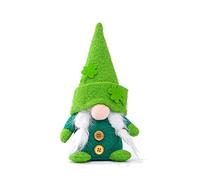 Muiltvoe Garden Ornaments Outdoor St Patricks Day Table Decorations St. Patrick's Day Gnome Decoration Gnomes Plush Large Garden Gnomes Ornaments Outdoor Funny Garden Gnomes Outdoor Funny Large
