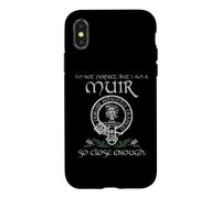 Muir clan proud heritage Scottish last name vintage Case for iPhone X/XS