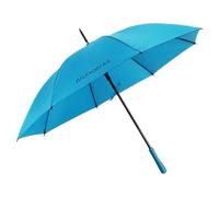 Muitomas Automatic Umbrella with Straight Handle, Windproof Resistant, Fibreglass Ribs Frame, Ergonomic Soft Touch Handle, Elegant Umbrella for Daily Use, Teal Blue
