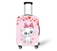 Muiuou Elastic Luggage Cover, 3D Print Trolley Case Protective Travel Suitcase Anti Scratch Dustproof Resistant Case Trolley Washable,18-32in Small Medium Large Luggage (M(22-24 Inch),Style 3)