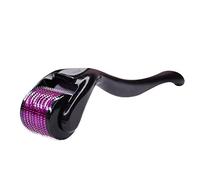 MUJGAN Derma Roller - 1mm Microneedling Beard Roller for Beard & Hair Growth -540 Titanium Micro Needles Derma Roller for Face - Reduce Fine Lines, Wrinkles, Age Spots and Stretch Marks