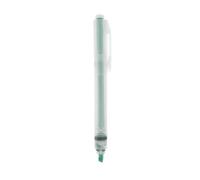MUJI 無印良品 Retractable Highlighter Pen, One-Handed Knock-Style Operation, Refillable (Green)