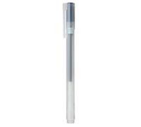 MUJI - 0.38mm Blue Black Smooth Gel Ink Ballpoint Cap Pen (10 Pieces)