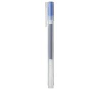 MUJI - 0.5mm Blue Smooth Gel Ink Ballpoint Cap Pen (10 Pieces)