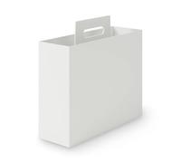 無印良品 MUJI 15930777 File Box with Handle with Recycled Polypropylene, Standard Type, Approx. Width 3.9 x Depth 12.6 x Height 11.2 inches (10 x 32 x 28.5 cm)