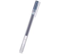 Muji Gel Ink Ballpoint Pen Cap Type 10-Pieces Set, 0.5 mm Nib Size, Blue/Black