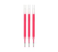 MUJI Smooth Gel Ink Ballpoint Pen Refills, 0.5mm Fine Point, Set of 3, Made in Japan (Sakura)