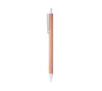 MUJI Wooden Hexagonal Mechanical Pencil, 0.5mm Lead, Natural Wood with Brass Components