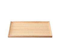 MUJI Wooden Tray Square, Wood, Natural, M