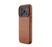 Mujjo Leather Case For iPhone 17 Pro - MagSafe Compatible - Tan