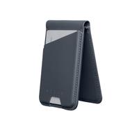 Mujjo Magsafe Compatible Leather Wallet Stand - Basalt