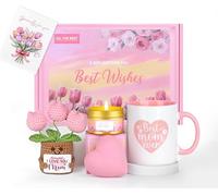 MUJUZE Christmas Gifts for Mum,Birthday Gifts for Mum,I Love You Mom Gift Set from Daughter Son,Xmas Presents for Mums,Grateful for Mother's Gift