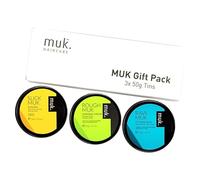 Muk Gloss Triple Pack Rough/Slick/Raw - 3x 50g Tins