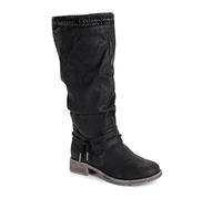 MUK LUKS LUKEES Women's Bianca Briana Boots Fashion, Black, 10