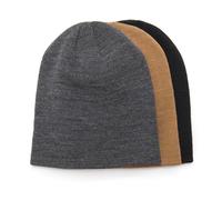 MUK LUKS Men's 3 Pack Beanie Set Cold Weather Hat, Multi, One Size fits Most