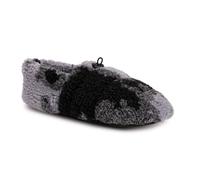 MUK LUKS Men's Quilted Sherpa Toggle Bootie Slipper, Black Multi, XL
