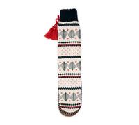 MUK LUKS Tassel Slipper Sock (1 Pair Pack), Women's Slippers, Vintage Lodges, S-M