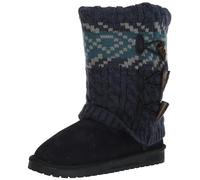 MUK LUKS Women's Cheryl Fashion Boot, Indigo Marl, 5 UK