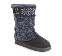 MUK LUKS Women's Cheryl Mid Calf Boot, Grey, 5 UK
