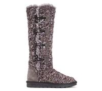MUK LUKS Women's Felicity Boots Knee High, Purple, 8 UK