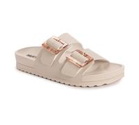 MUK LUKS Women's Grand Cayman Sandal, Stone, 5 UK