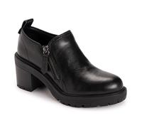MUK LUKS Women's Lainey Shootie Loafer, Black, 4 UK