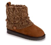 MUK LUKS Women's Laurel Boot Ankle, Chestnut, 7 UK