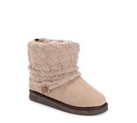 MUK LUKS Women's Laurel Boots, Stone/Fairy Dust, 7 UK