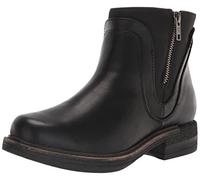 MUK LUKS Women's Lukees Spike Chicago Boots Fashion, Black, 6.5