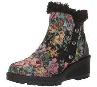 MUK LUKS Women's Norway Halden Boots, Black Multi, 8 UK