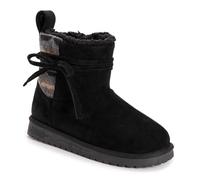 MUK LUKS Women's Teenie Fashion Boot, Black, 7 UK