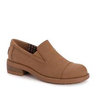 MUK LUKS Women's Vicky Loafer, Tan, 3 UK