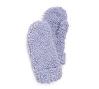 MUK LUKS womens Women's Popcorn Mittens, Moonstone, One Size