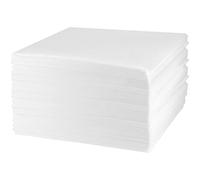 MUKCHAP 100 Pcs Foam Wrap Pouches, 30x30cm Packaging Foam Pouches Foam Wrap Sheets for Protecting Dishes Glasses Wine Bottles Shipping