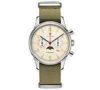 MUKEMAO Men's Classic Automatic Mechanical Wristwatch 1963 with Seagull ST1654 Movement 24H-Hour Display Air Force Pilot Calendar Mens Watches