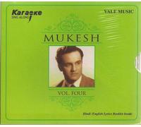 MUKESH - Karaoke Sing Along Mukesh Vol Four (Hindi / English Lyrics Booklet Inside)