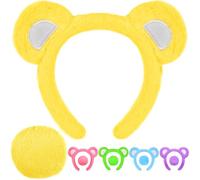 MUKOSEL Women's Mk-bearearshat4 Bear Ears and Tail (pack of 2)