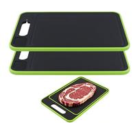 MUKSUET 2 Pack 4 in 1 Defrosting Boards, Miracle Melt Defrosting Trays, Plastic Defrosting Cutting Board with with Grater and Sharpener for Fast Thawing of Food, 31.1 x 21 x 1 cm