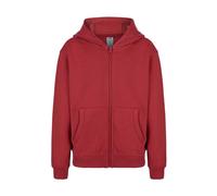 Mukua Byron Kids Zip Up Hoodie, Crimson, Size 5/6