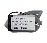MUKUZI AKKU Compatible with Sena 30K, 20S, 20S Evo, 10S, SF1-01 Motorcycles Bluetooth Headset Battery Replacement