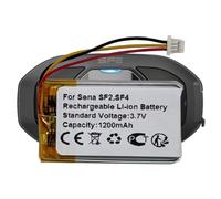 MUKUZI AKKU Compatible with Sena SF2 (3 Cable), SMH-20S, 10S, SMH-10S, 20S, SF1, SF3 Wireless Headset Headphones Battery Replacement