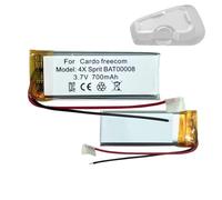 MUKUZI Battery Compatible with Car-do Scala Rider Freecom 4, Freecom 4X, Freecom 1, Freecom 2 Headset Headphone (Replacement for BAT00008)