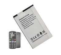 MUKUZI Battery Compatible with Emporia Simplicity, Emporia Simplicity V27 (LTE 4G), V27, AK-V27, AK-V27-BC Senior Mobile Phones Smartphone (Replacement for AK-V27, AK-V27 (V1.0))