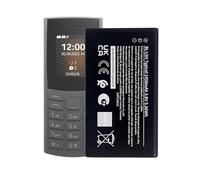 MUKUZI Battery Compatible with No-kia 105 4G 110 4G TA-1582 TA1385-DS, TA-1551 125 150 2023 Edition Mobile Phone Smartphone (Replacement for BL-L5H)