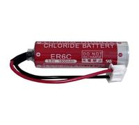 MUKUZI Battery ER6C AA 3.6V Compatible with PLC FX2N-128MR FX2N-48MT FX1N PLC MAXELL F2-40BL